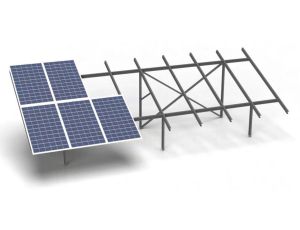 Konstrukcja gruntowa dwupodporowa 2x4 PION